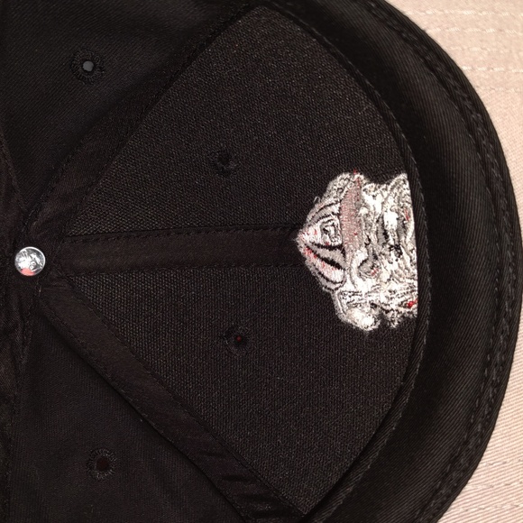 Vtg Georgia Bulldogs Embroidered Mascot Adjustable Strap Black Cap Hat Unisex main image 5